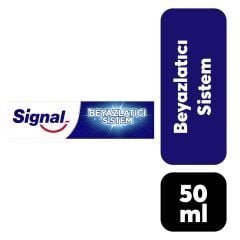 Diş Macunu Signal 50 ml Beyazlatıcı Sistem