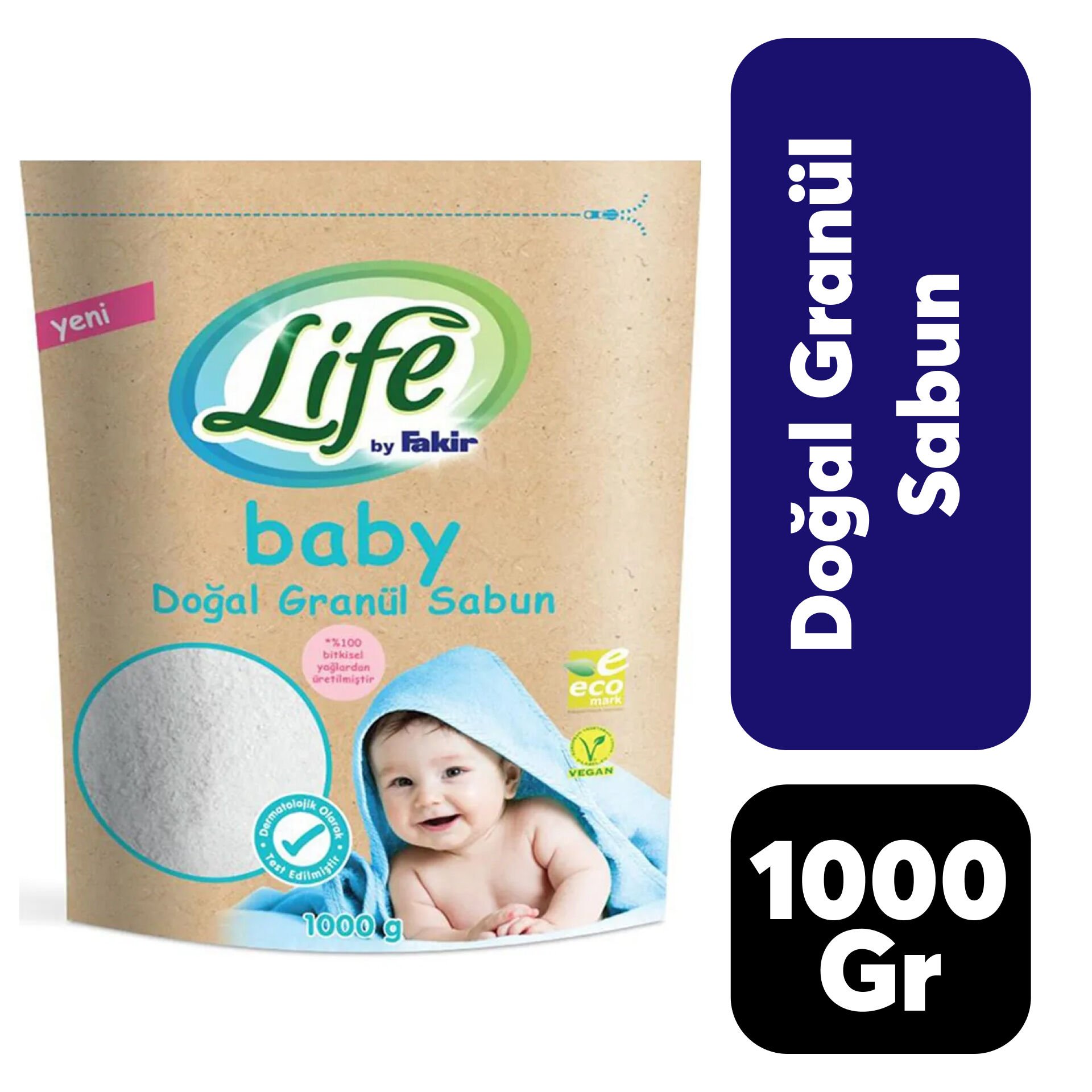 Life Fakir Doğal Sabun 1000 gr Granül