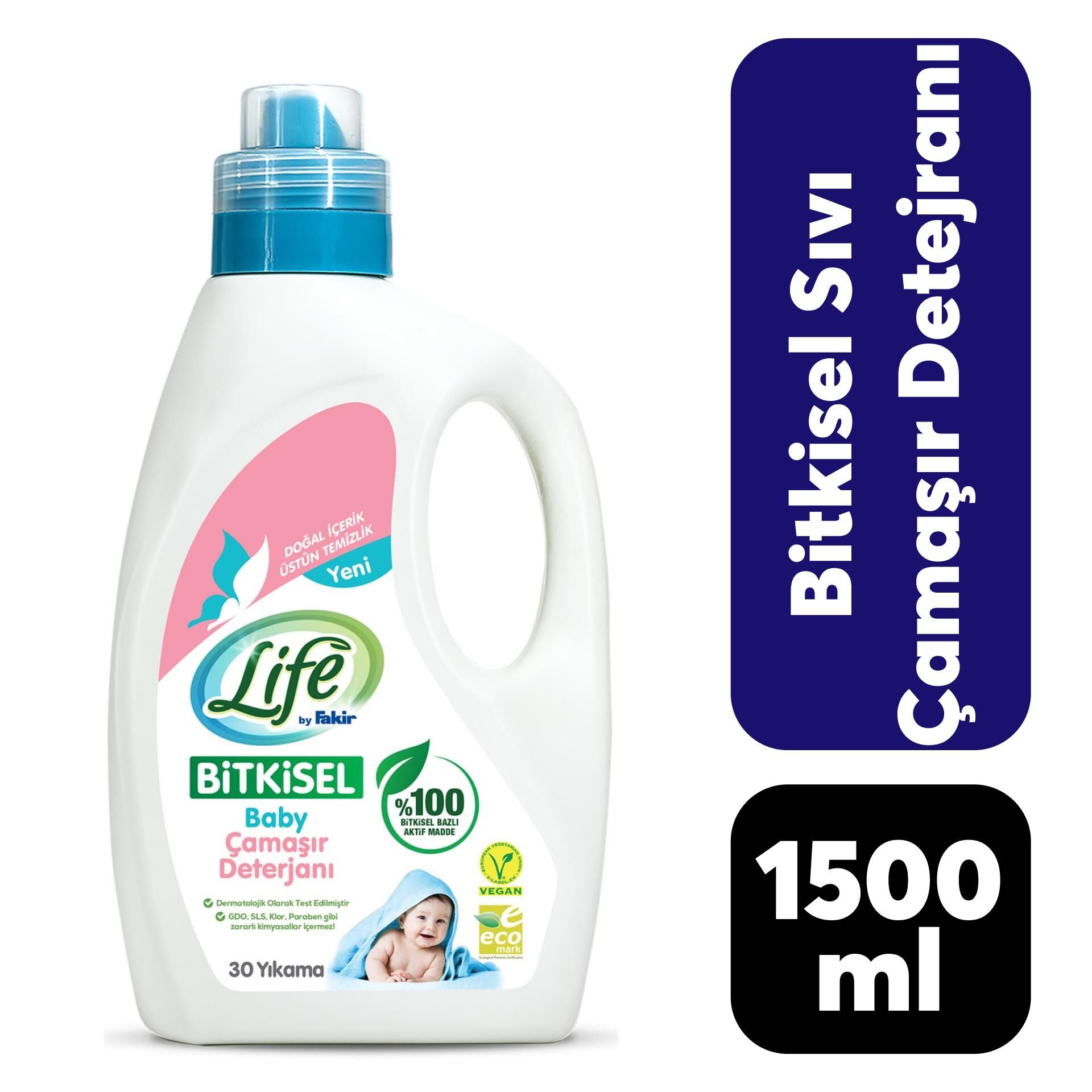 Life Fakir Bebek Çamaşır Deterjanı 1500 ml