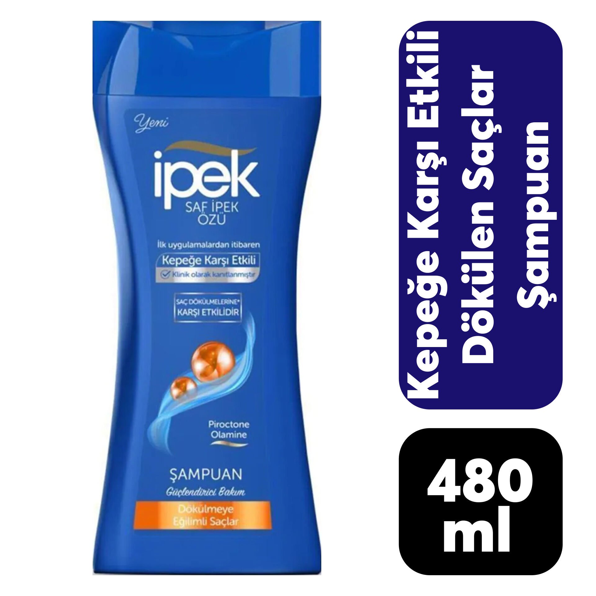 İpek Şampuan 480 ml Güçlendirici Bakım