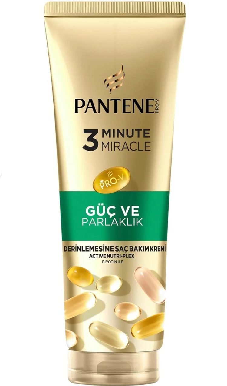 Saç Kremi Pantene 220 ml Güç ve Parlak