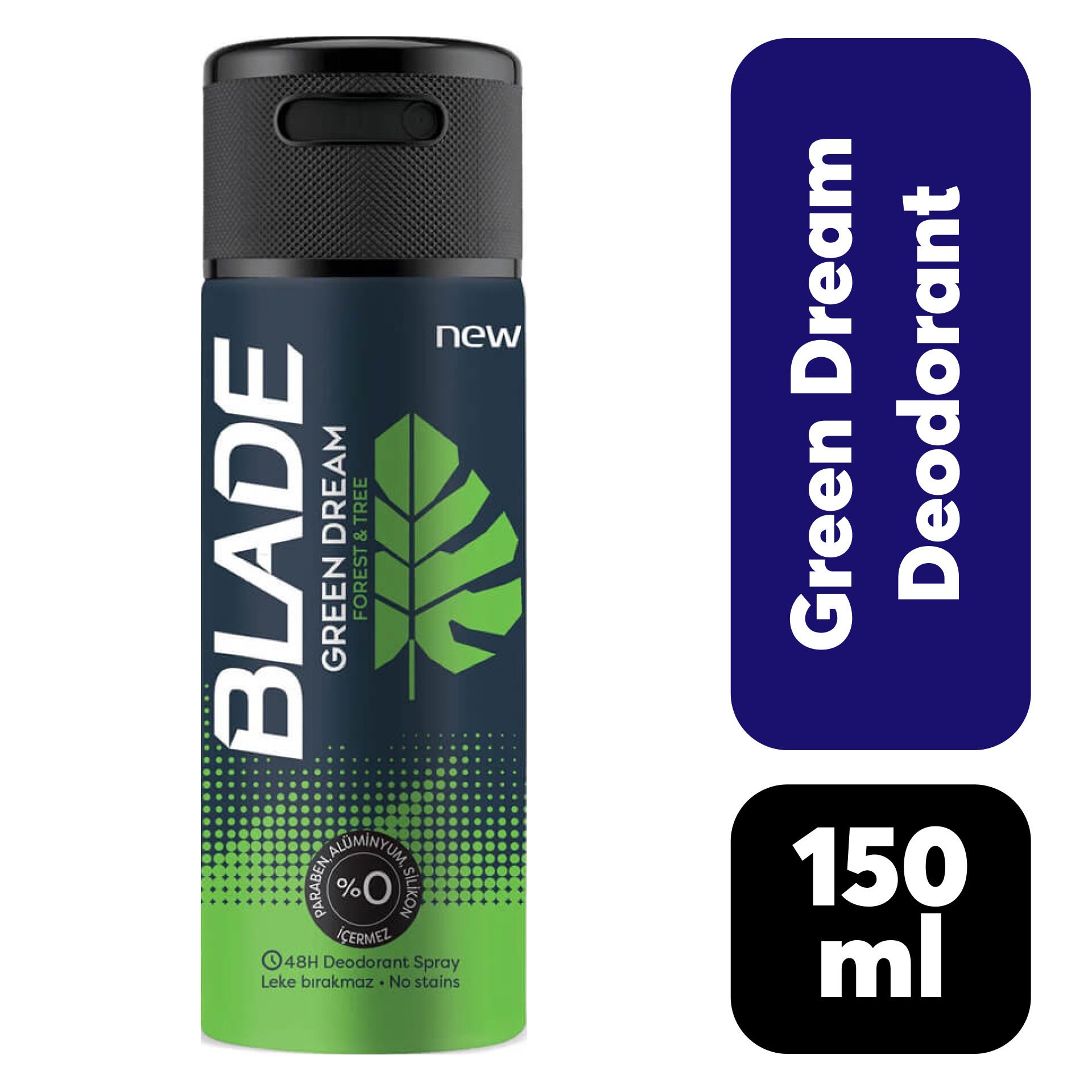 Deodorant Erkek Blade 150 ml Green Dream