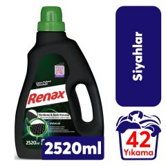 .Renax Sıvı Deterjan 2520 ml Siyahlar