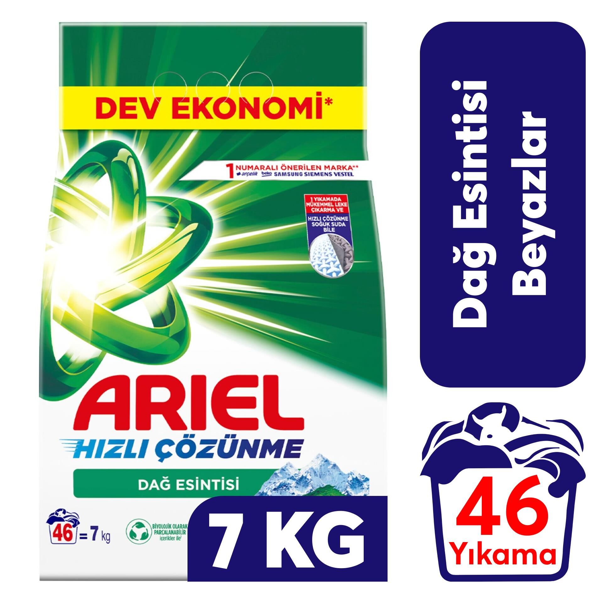 Ariel .7 Kg Dağ Esinitisi Beyazlar