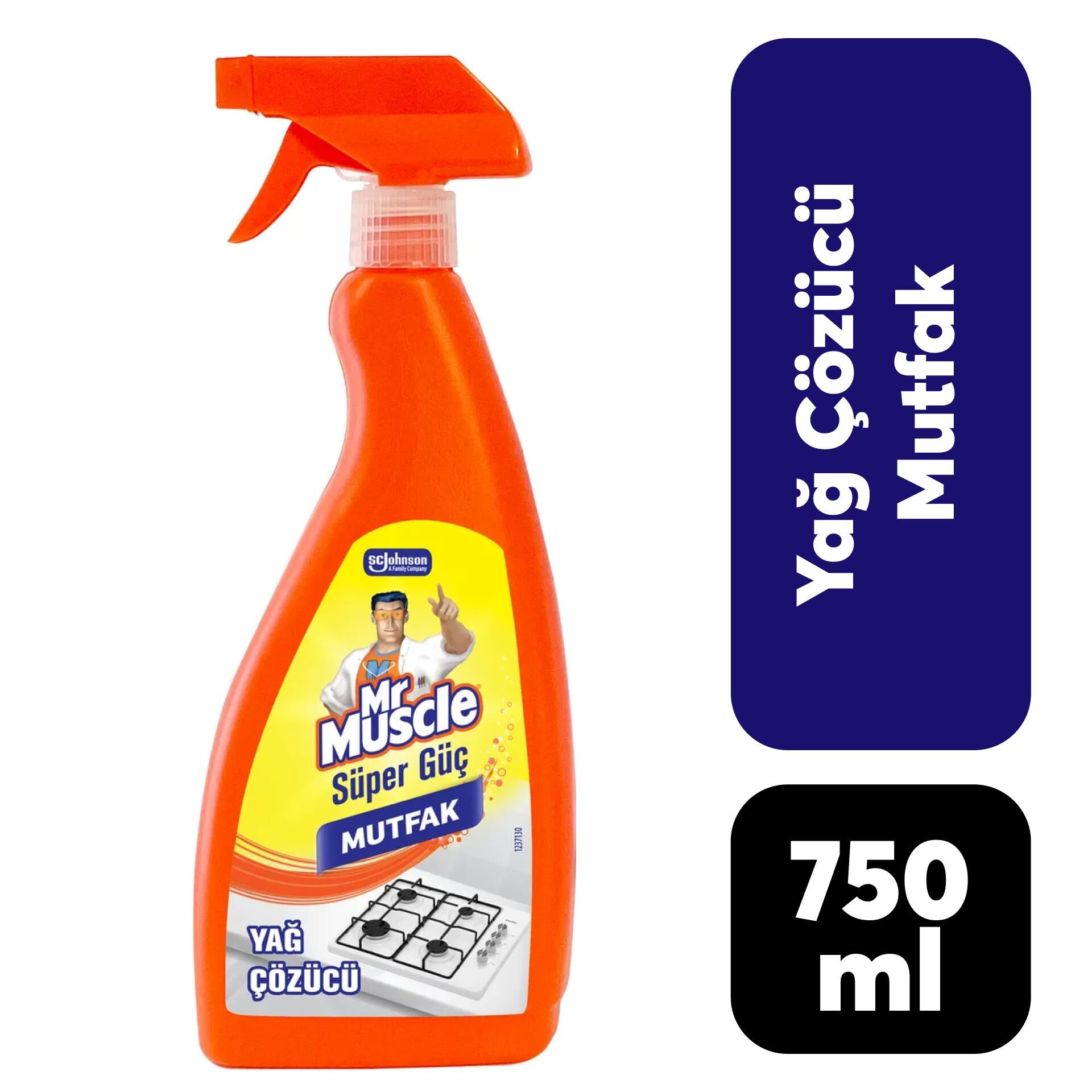 ..Mr.Muscle Yağ Çözücü Süper Güç 750 ml Mutfak