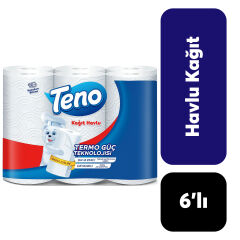 Kağıt Havlu Teno 6 Rulo