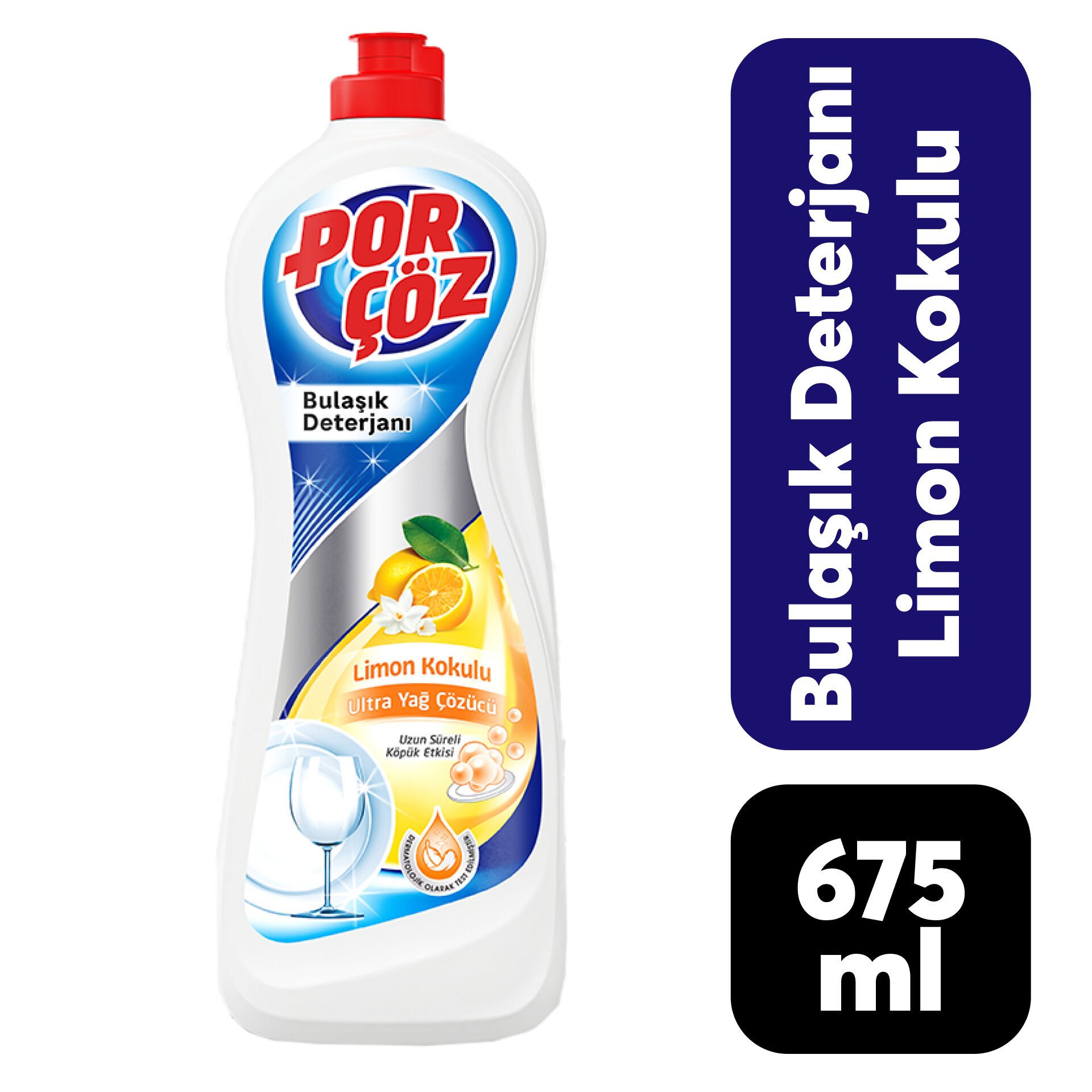 Bulaşık Deterjanı Porçöz 675 ml Limon