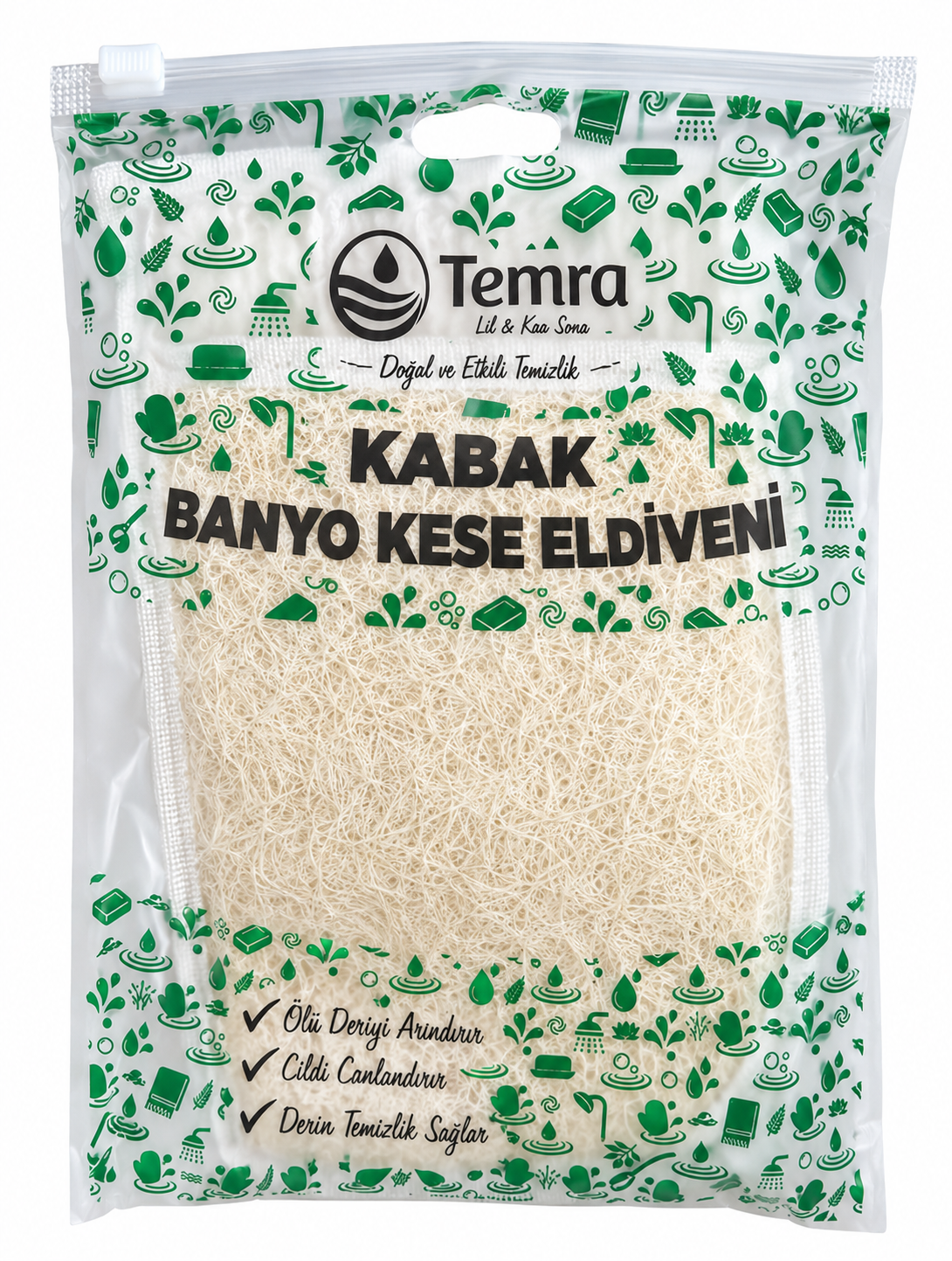 Temra Kabak Banyo Kese Eldiveni