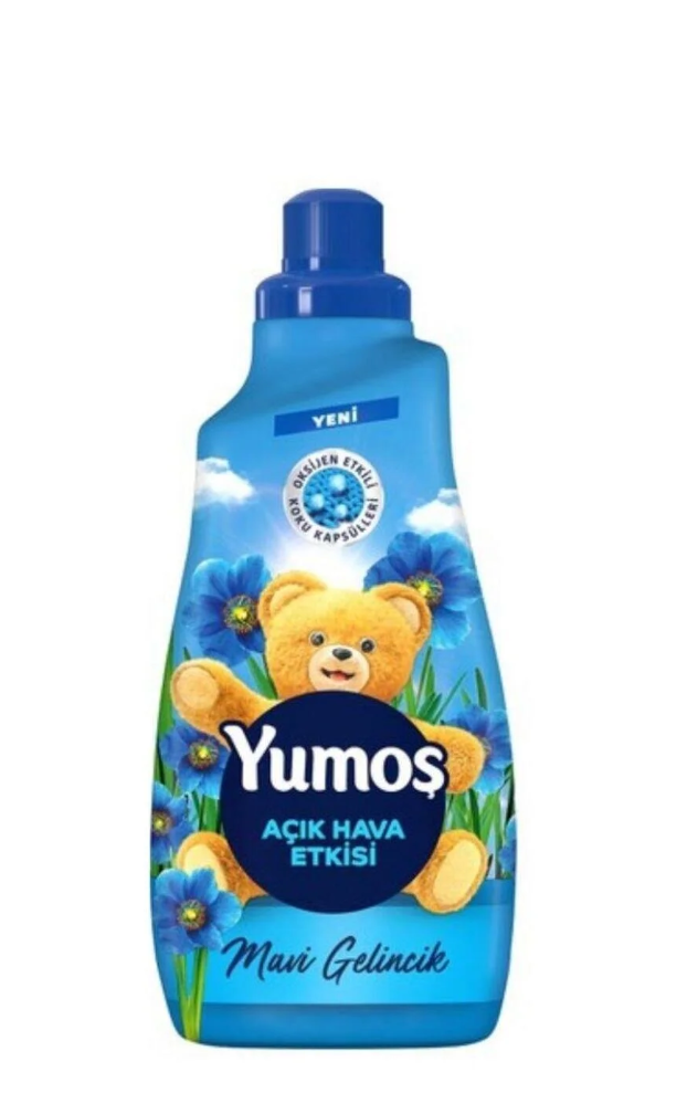 Yumoş Açık Hava Etkisi Mavi Gelincik 1440 ml