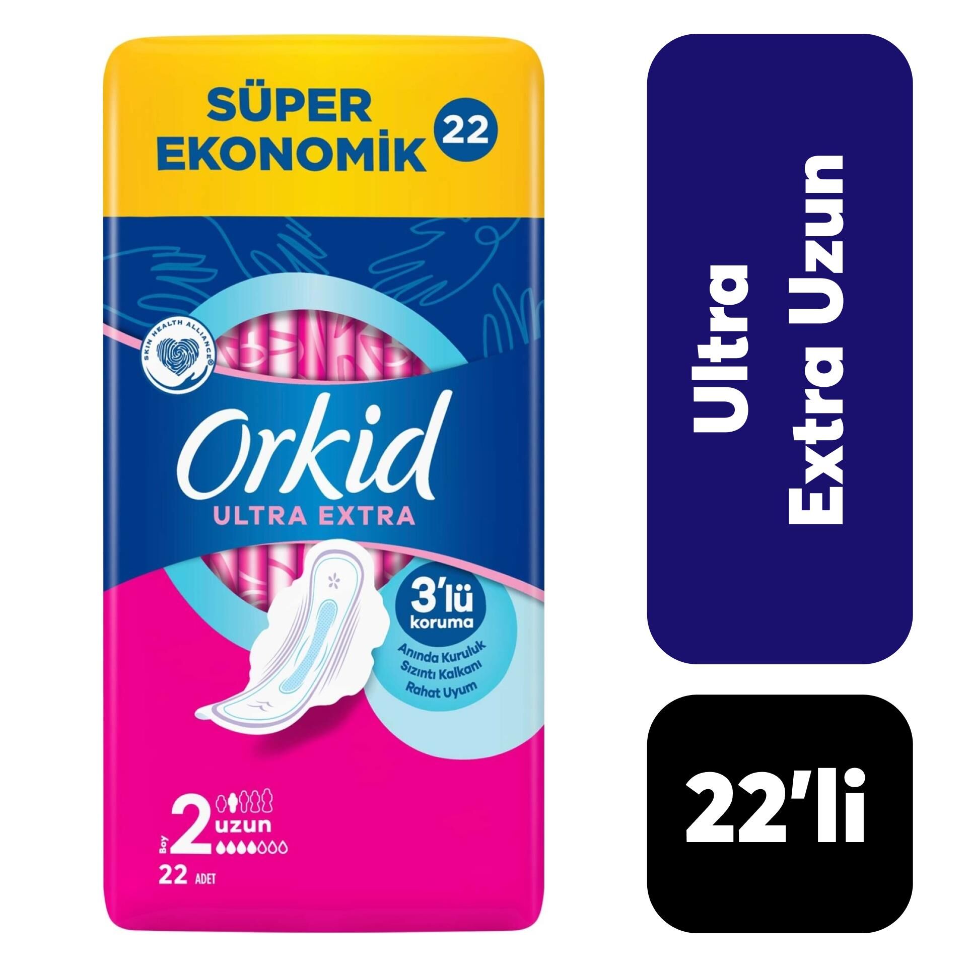 Orkid Ped Ultra 4’lü Uzun Extra 22’li