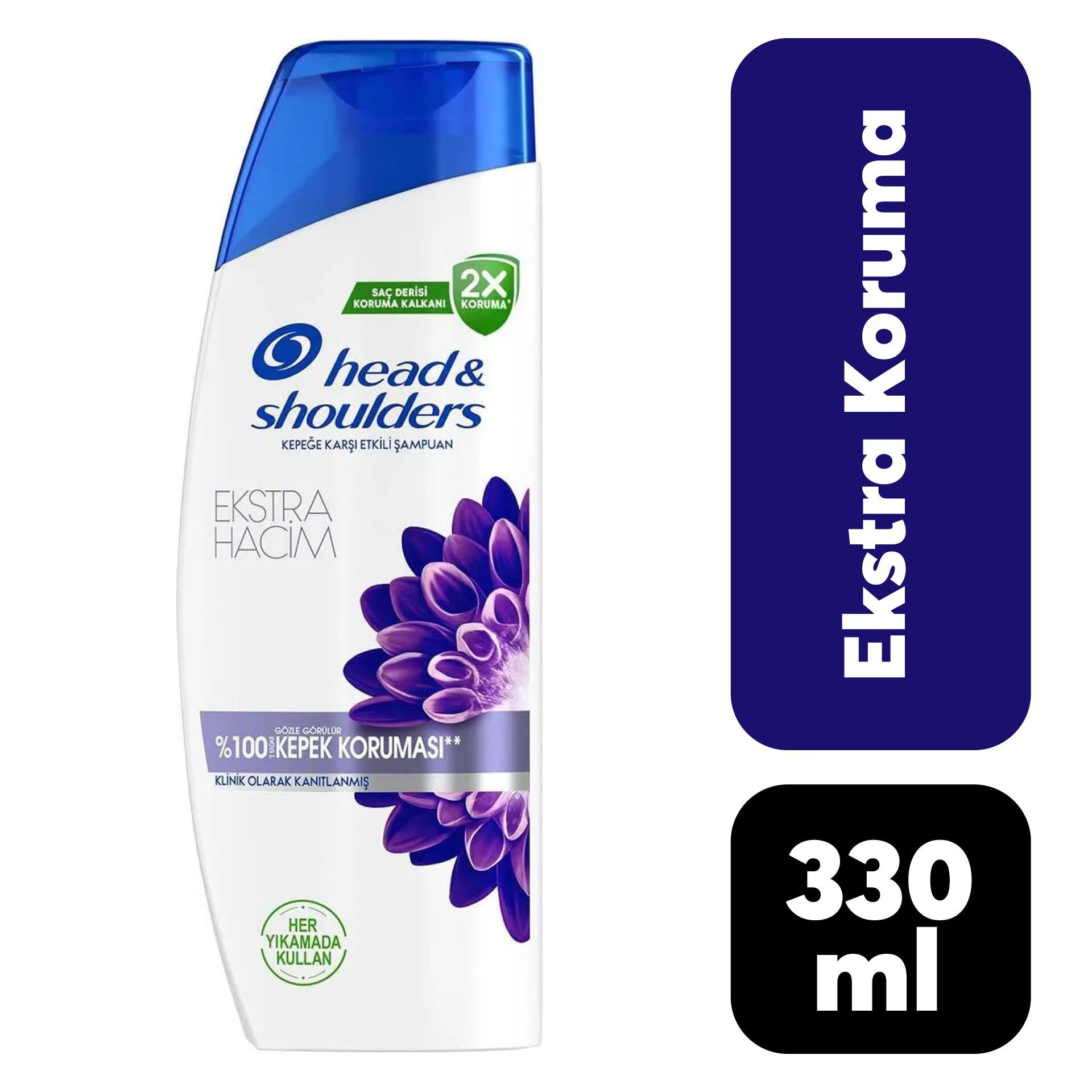 Head & Shoulders Şampuan 330 ml Ekstra Hacim