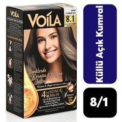 Voila .8/1 Küllü Açık Kumral