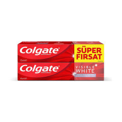 Diş Macunu Colgate 75 ml +75 ml Visible White