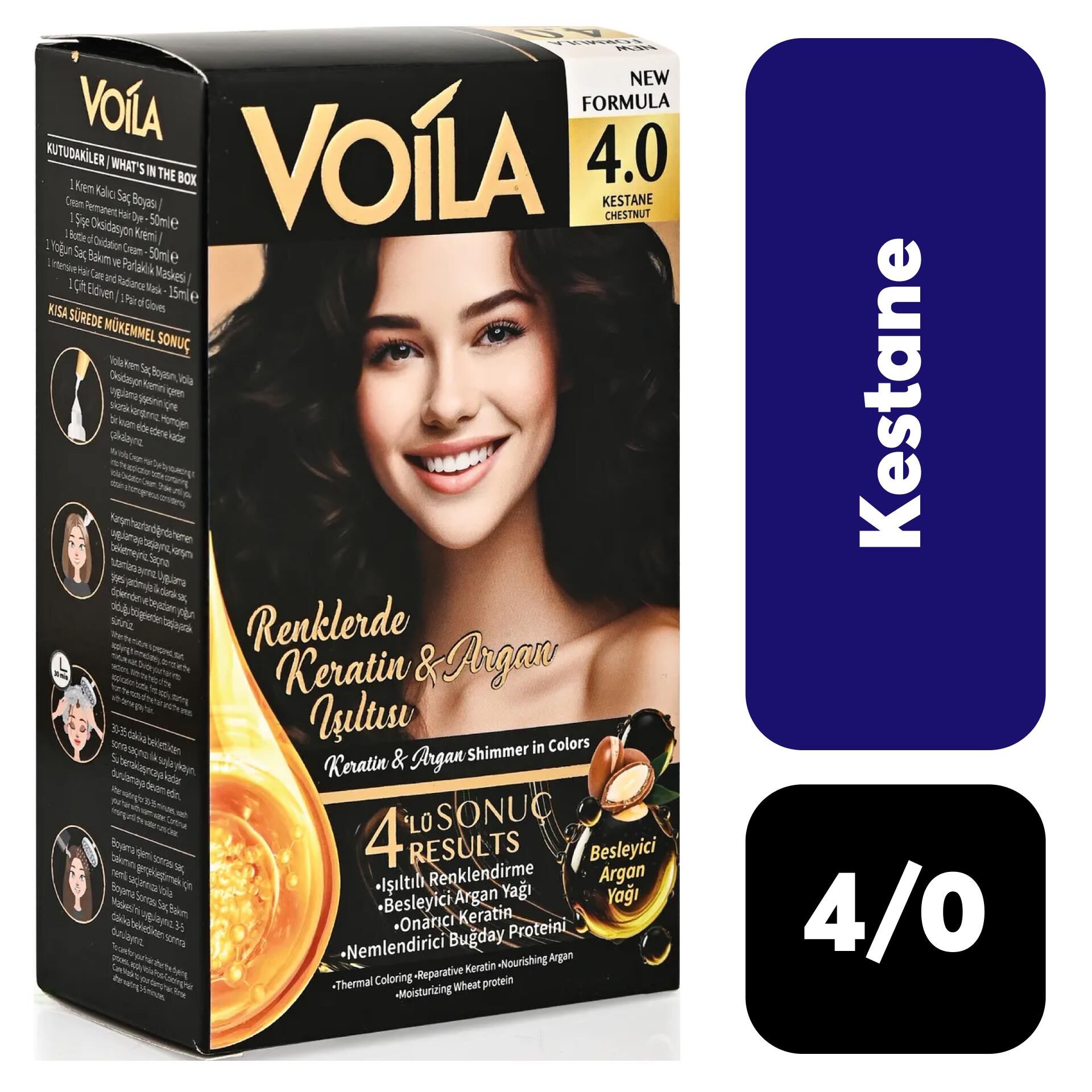 Voila .4/0 Kestane