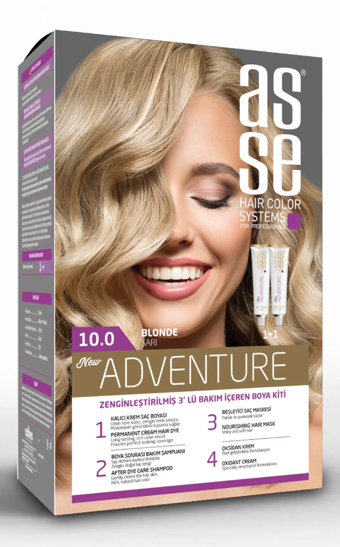 Asse Set Saç Boyası 10.0 Sarı