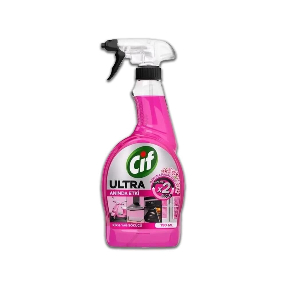 Cif Ultra Anında Etki Kir & Yağ Sökücü Sakura