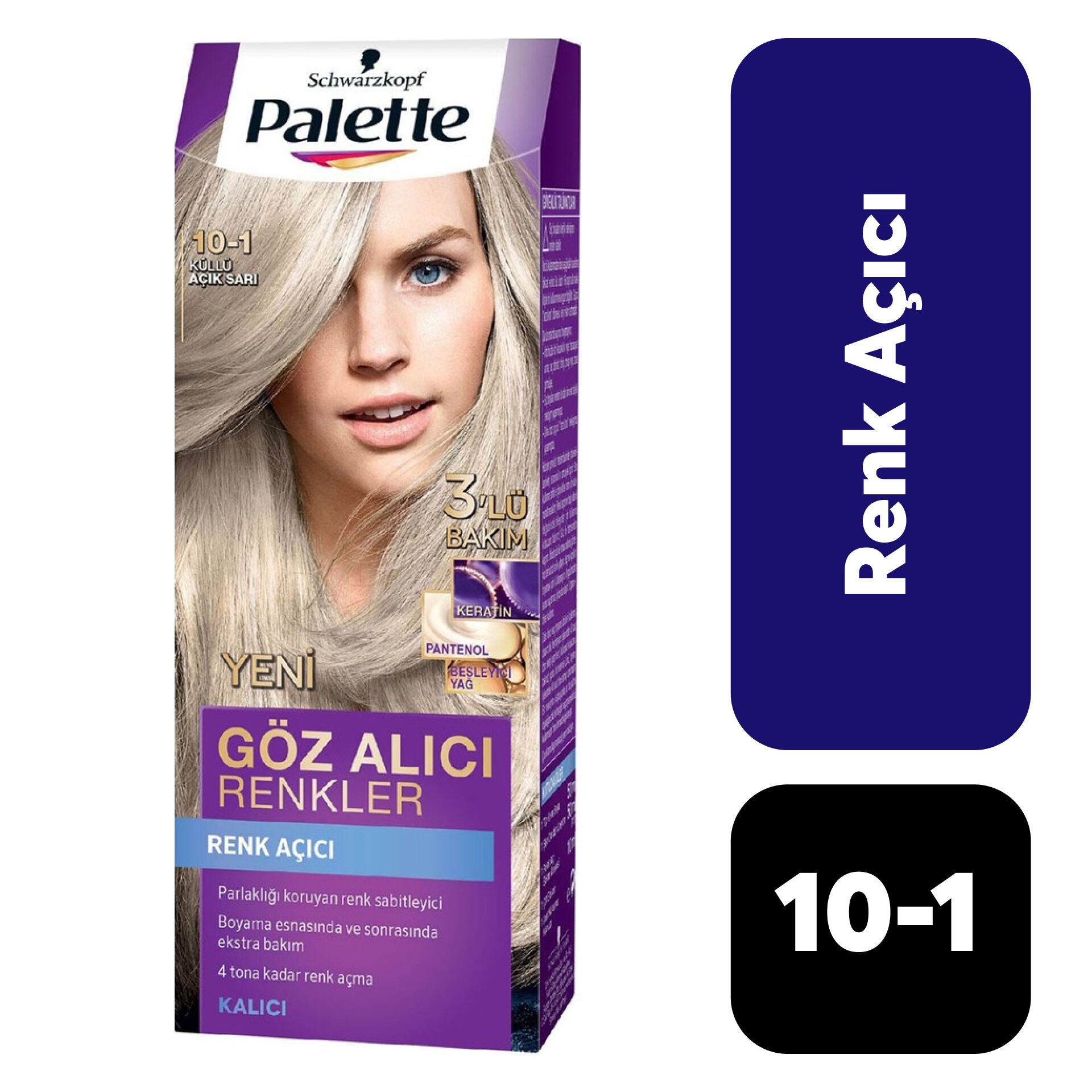 Palette 10-1 Küllü Açık Sarı