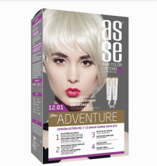 Asse Set Saç Boyası 12.01 Ekstra Küllü Platin Sarı