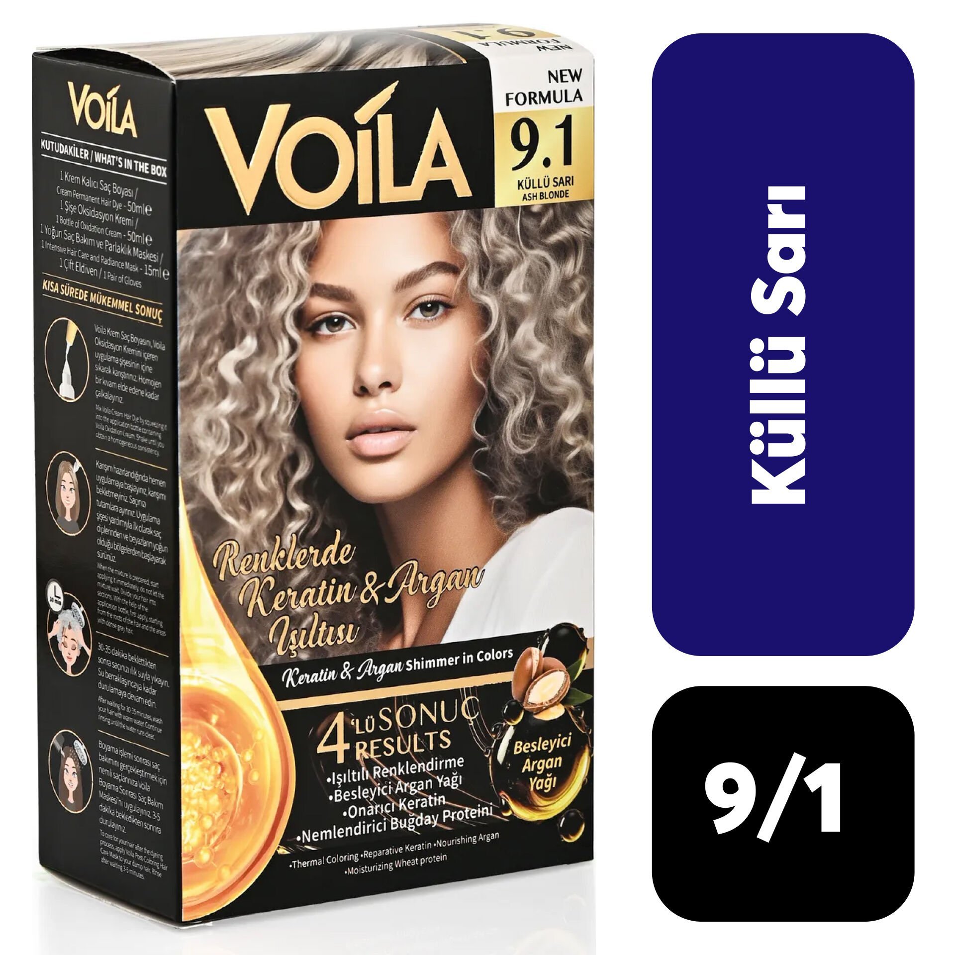 Voila .9/1 Küllü Sarı