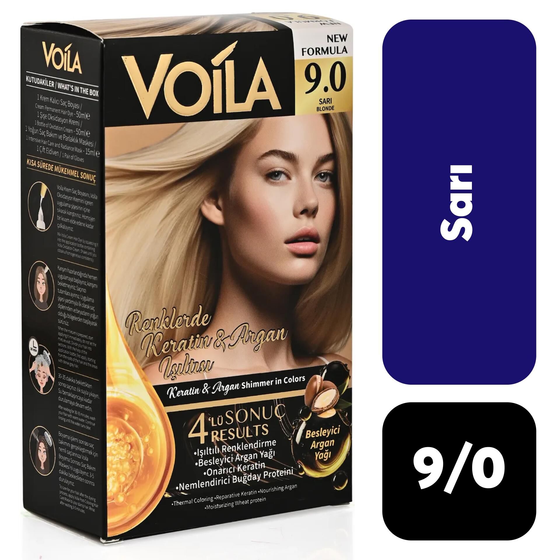 Voila .9/0 Sarı