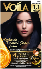 Voila .1/1 Mavi Siyah