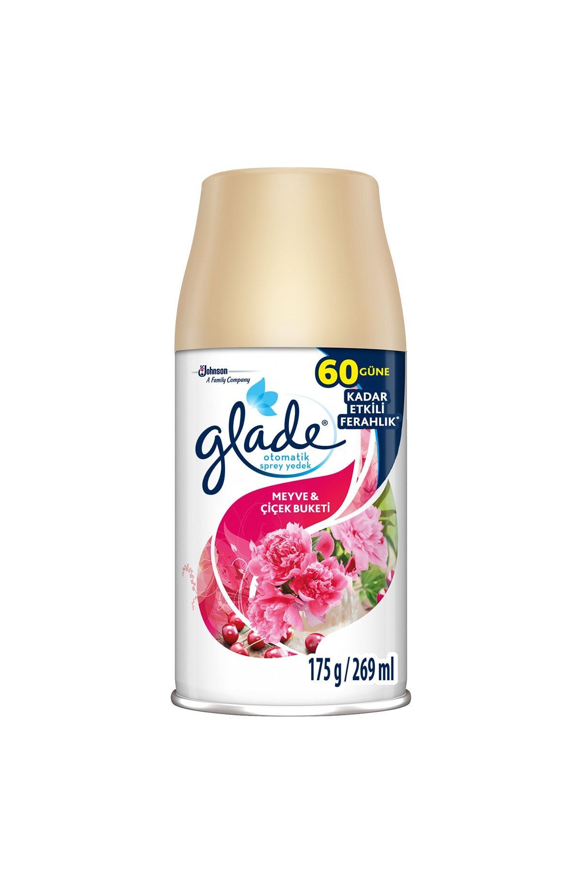 Koku Yedek Glade Sprey 269 ml Meyve ve Çiçek Buketi