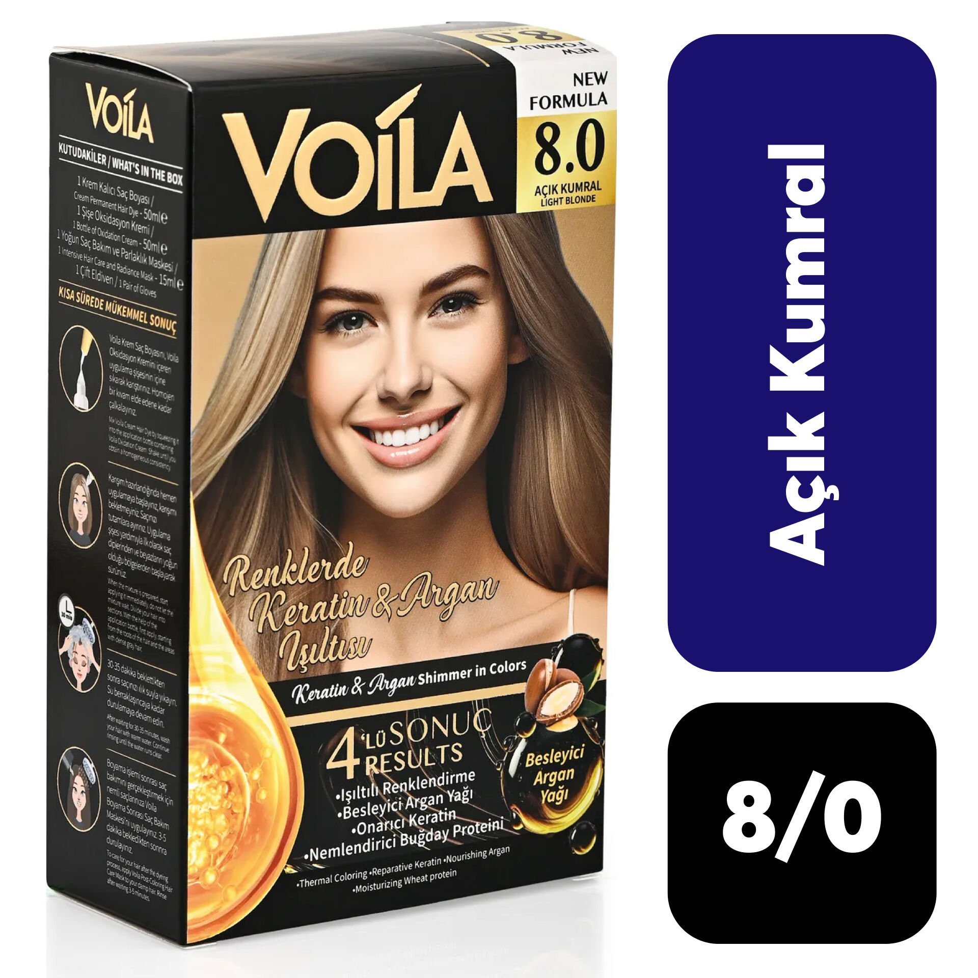 Voila .8/0 Açık Kumral