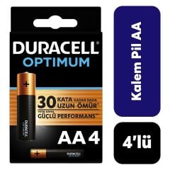 Duracell Kalem Pil 4’lü Optium AA