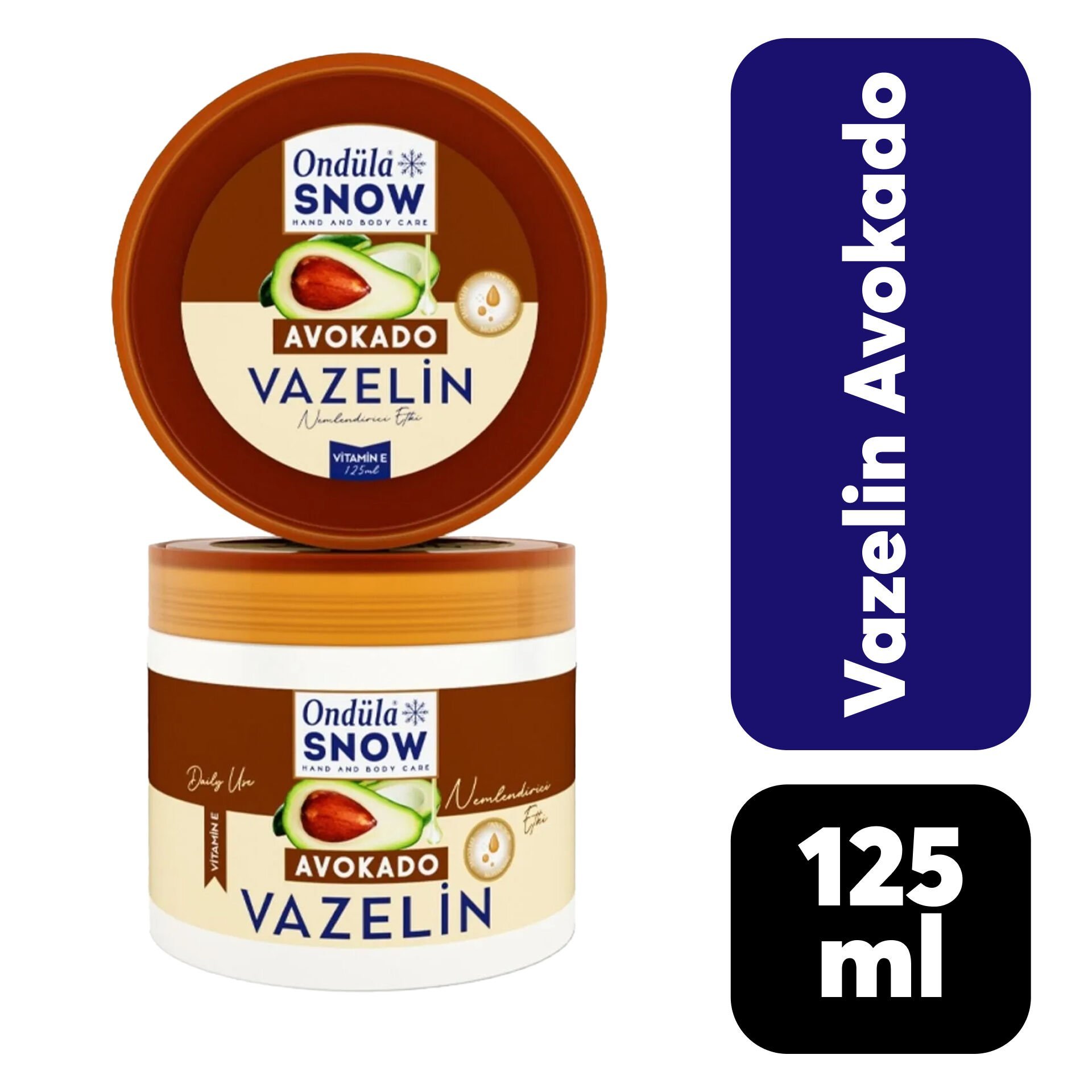 Vazelin Ondüla Snow 125 ml Avokado