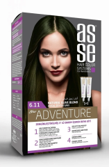 Asse Set Saç Boyası 6.11 Doğal Zeytin Sarı