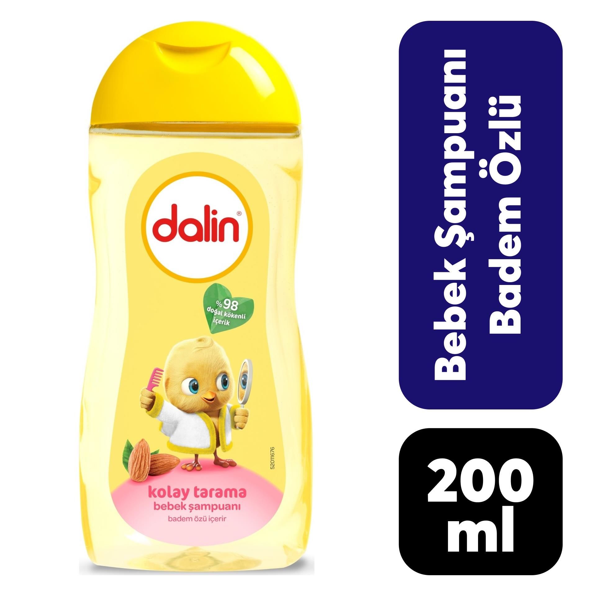 Şampuan 200 ml Dalin Bebek Badem