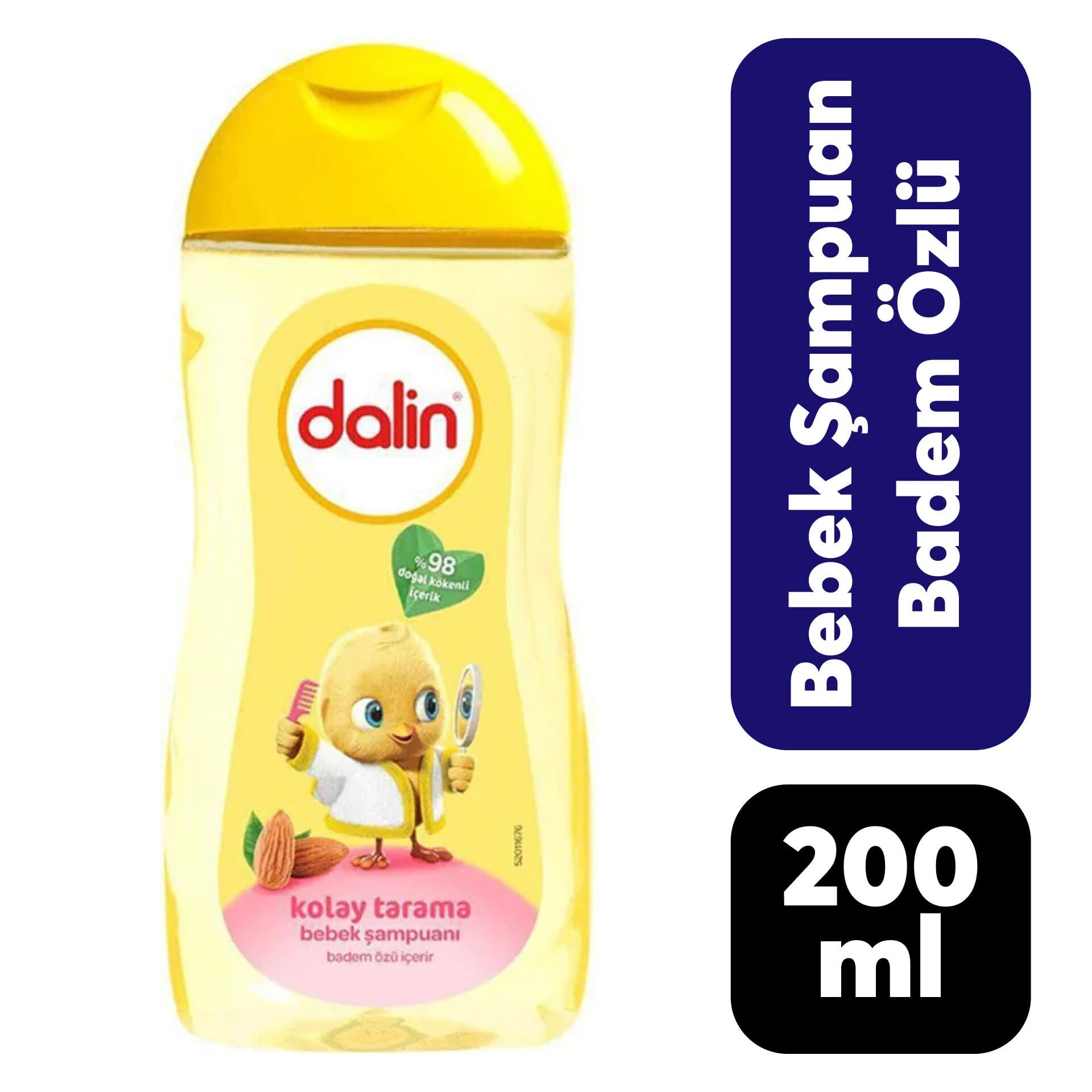 Şampuan 200 ml Dalin Bebek Badem