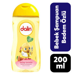 Şampuan 200 ml Dalin Bebek Badem
