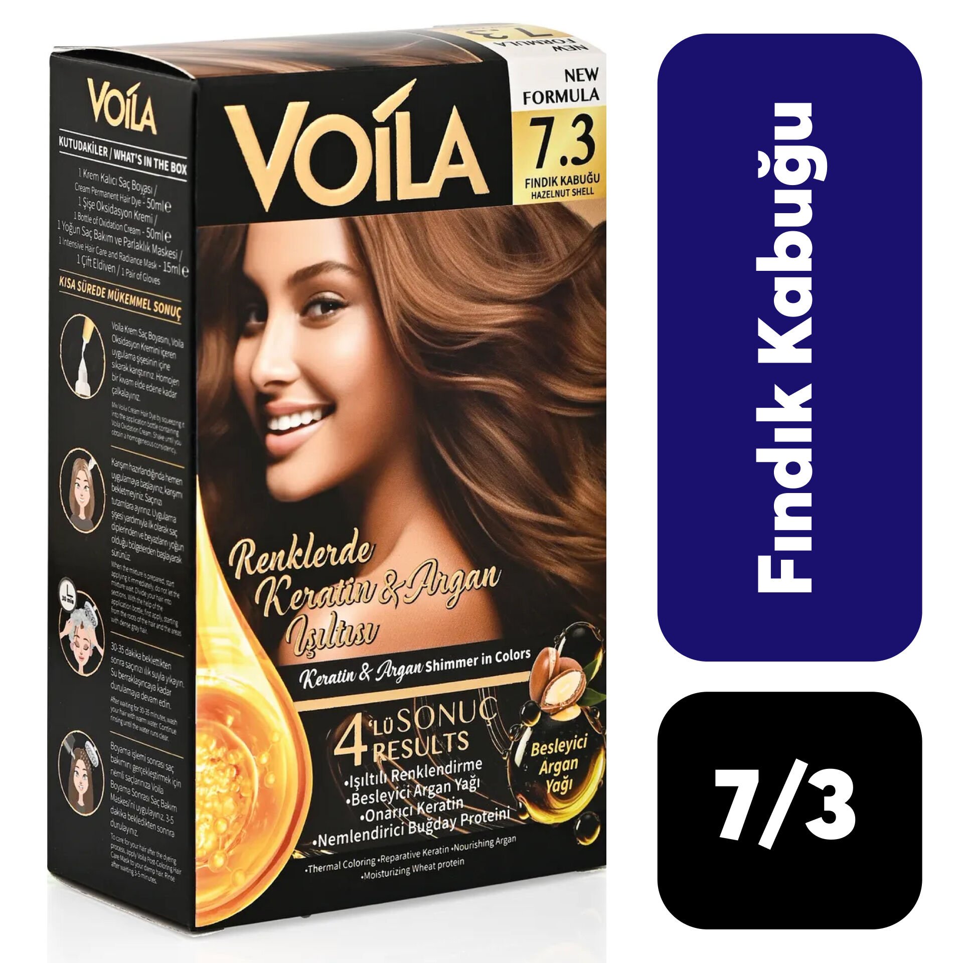 Voila .7/3 Fındık Kabuğu