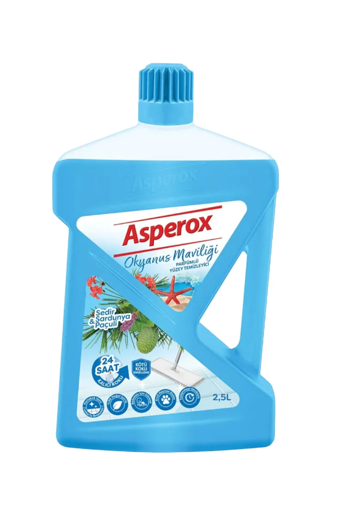 Asperox Okyanus Maviliği Yüzey Temizleyici 2500 ml
