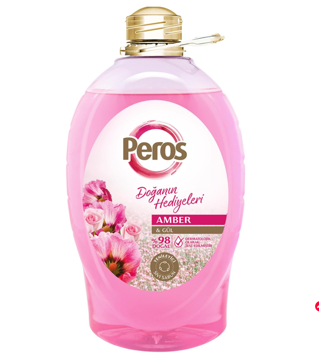 Sıvı Sabun Peros 3000 gr Amber