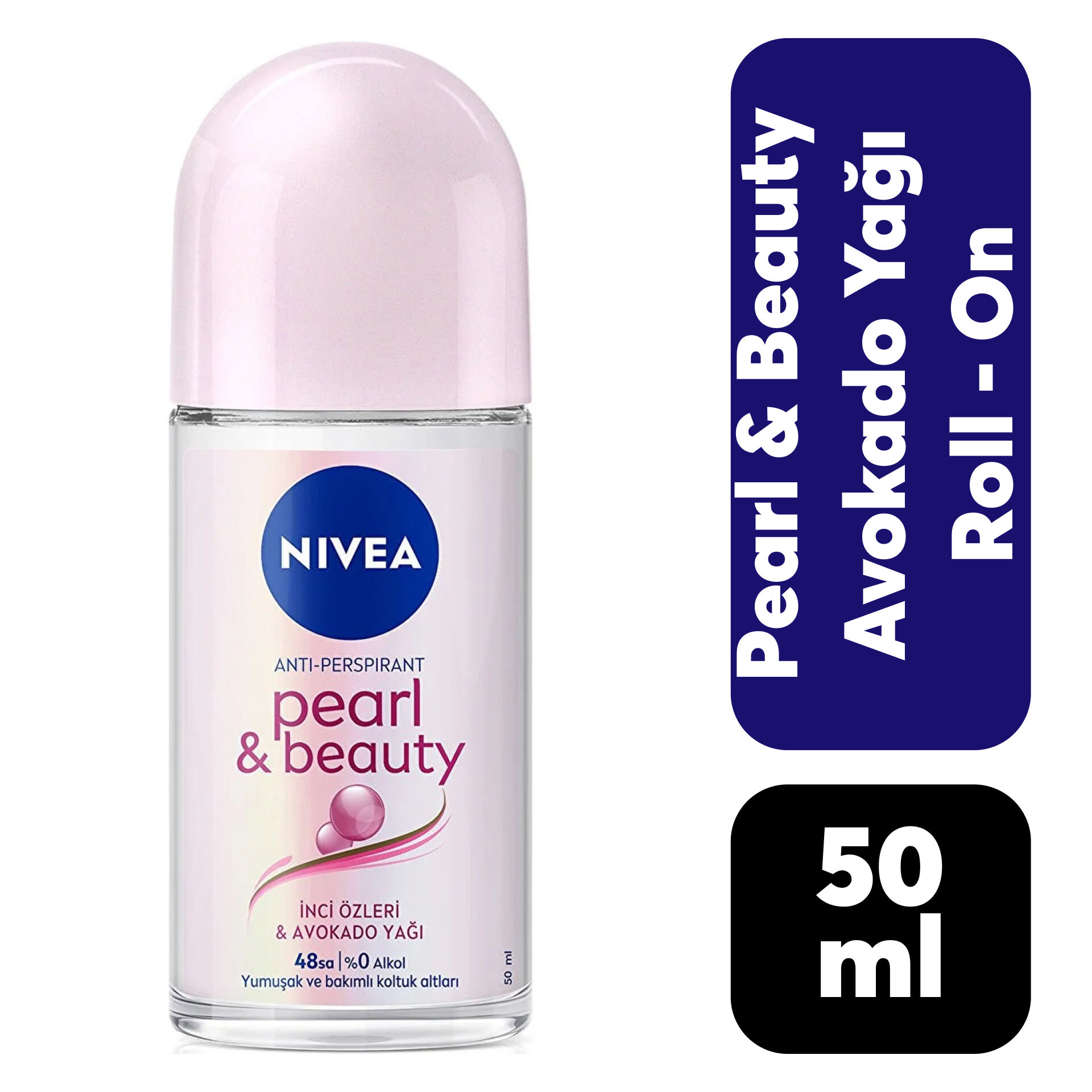 Roll-On Kadın Nivea 50 Ml Pearl Beauty