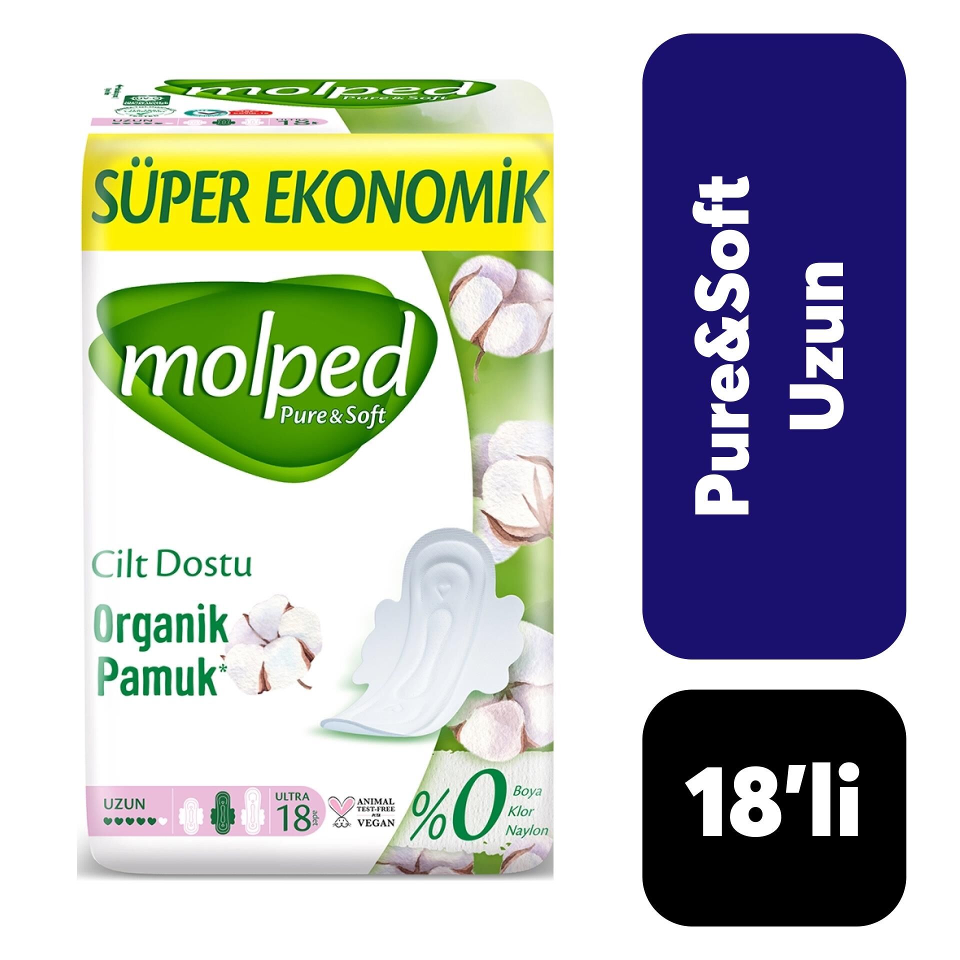 Molped Pure&Soft Uzun 18’li