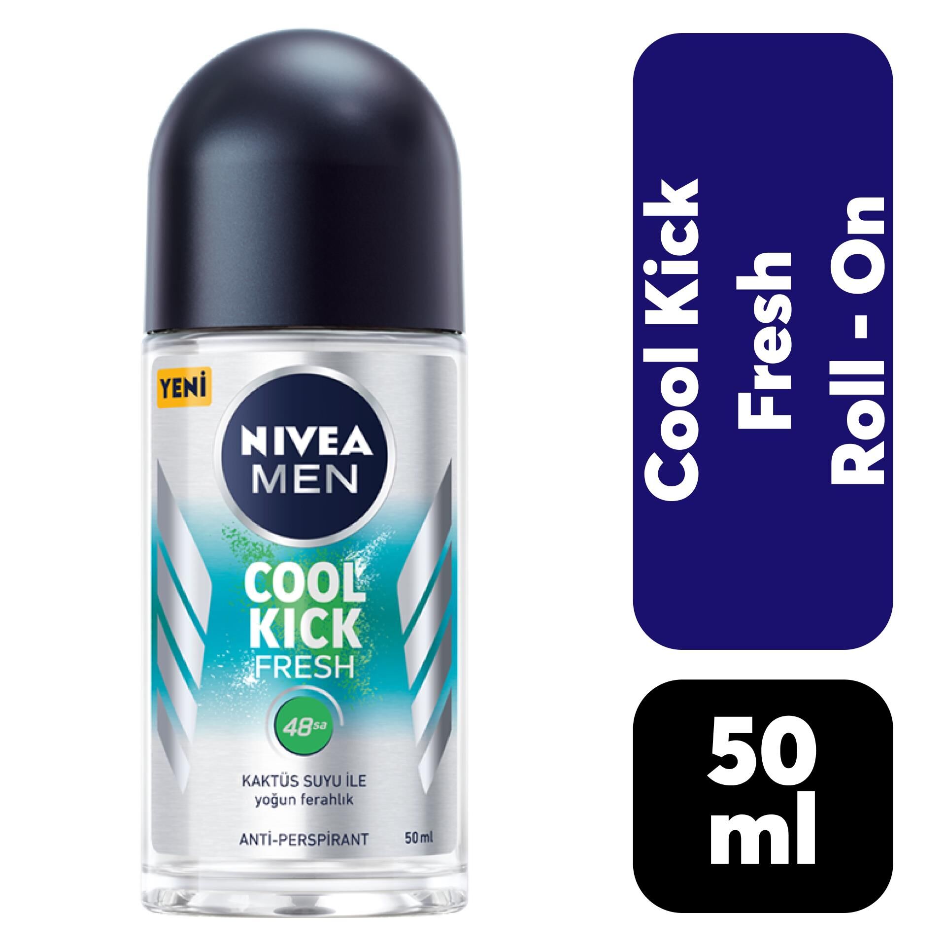 Roll-on Erkek Nivea 50 ml Fresh Cool Kick