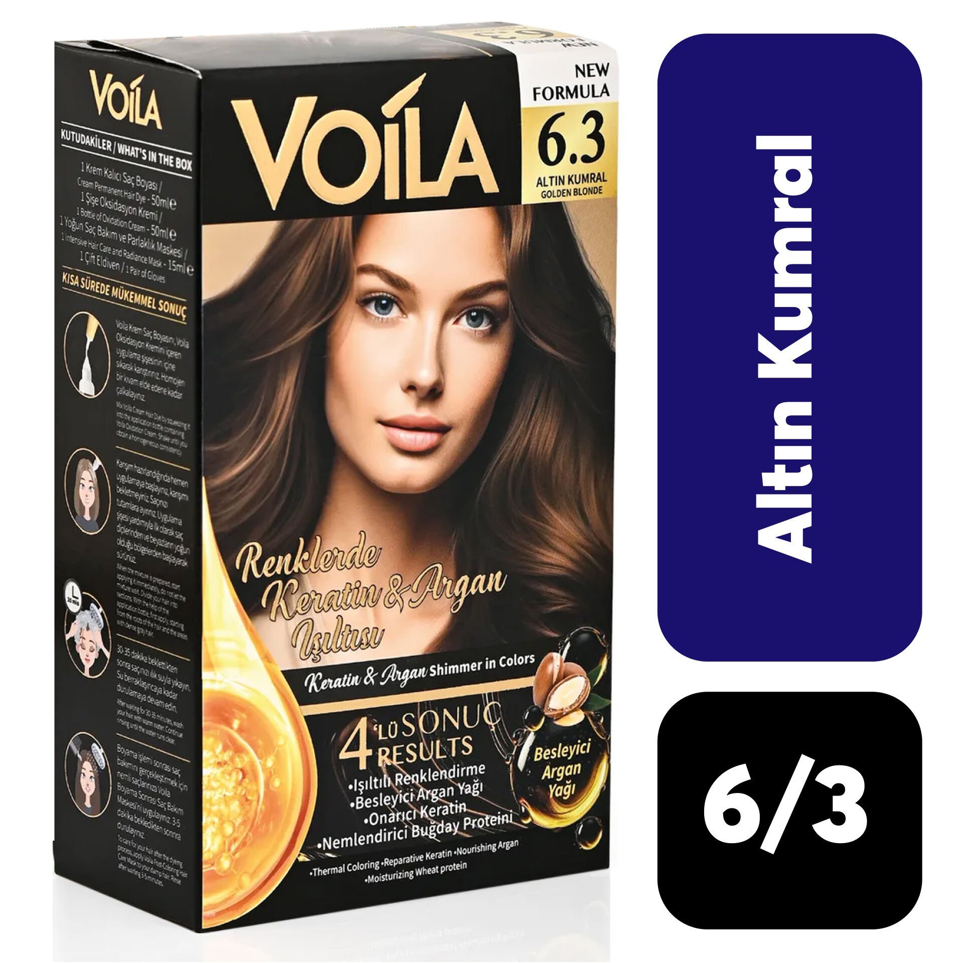 Voila .6/3 Altın Kumral