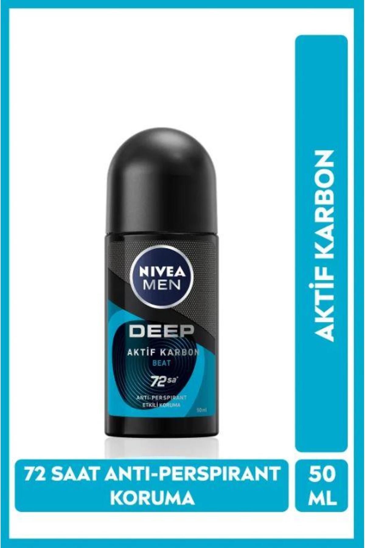 Roll-on Erkek Nivea 50 ml Deep Beat
