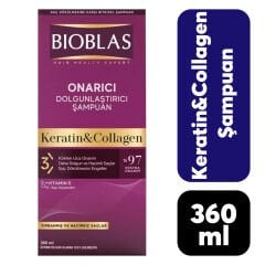 Bioblas Şampuan 360 ml Keratin & Collagen