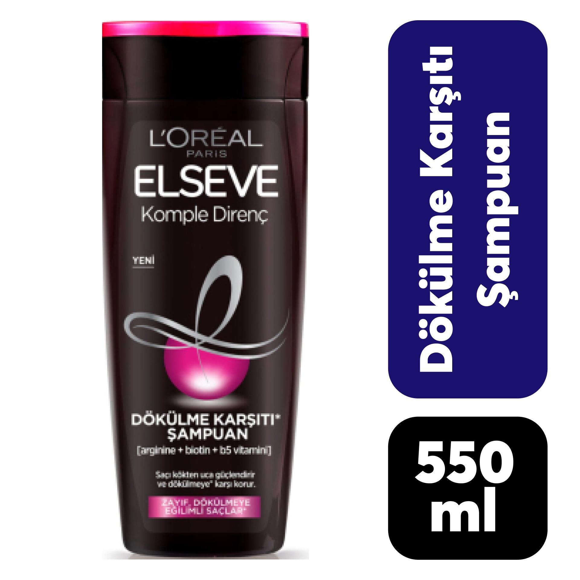 Elseve Şampuan 550 ml Dökülme Karşıtı