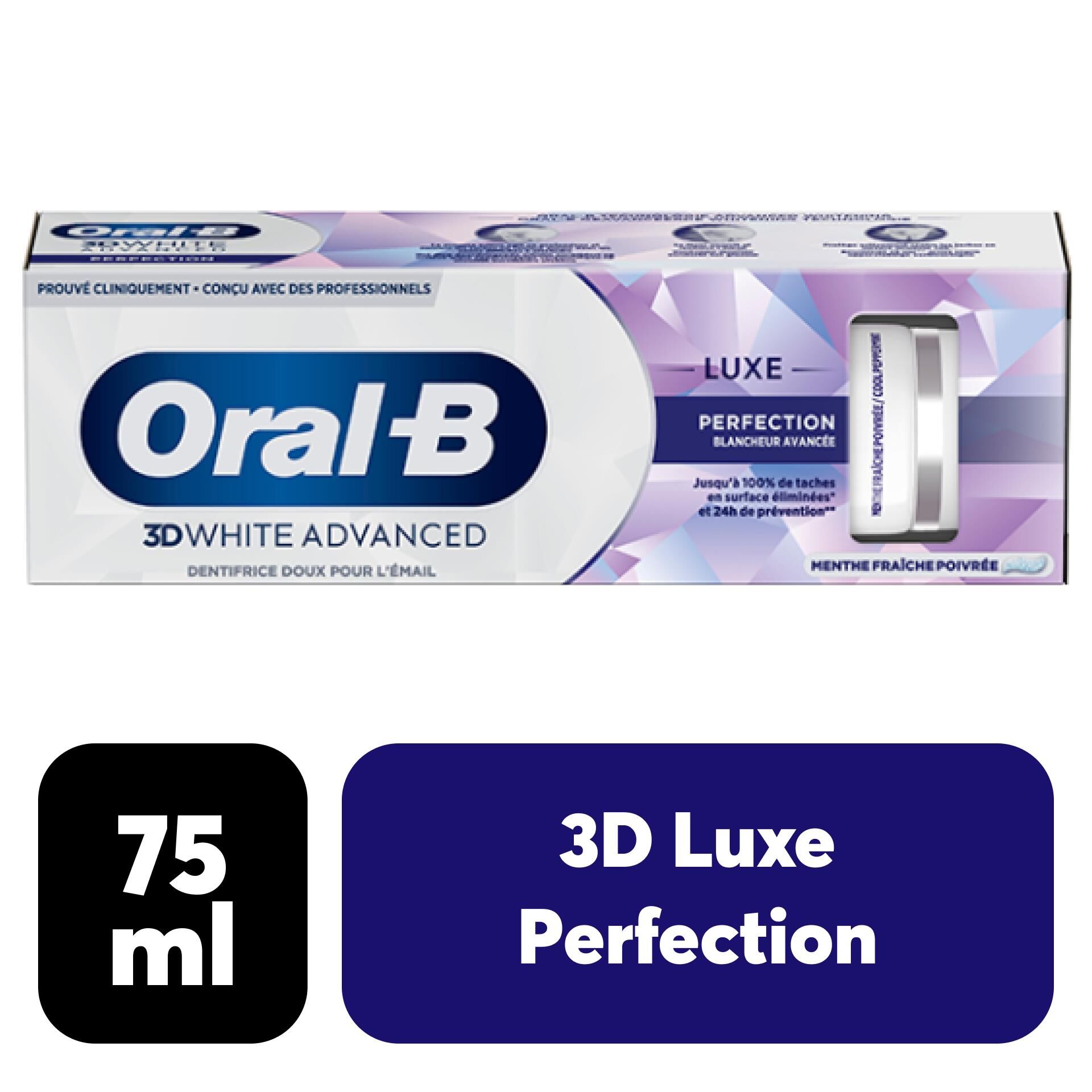 Diş Macunu Oral-B 75 ml 3D Luxe Perfection