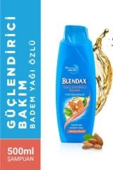 Şampuan Blendax 500 ml Badem Yağı Özlü