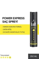Taft Saç Spreyi 250 ml Power Express Anında Kuruyan