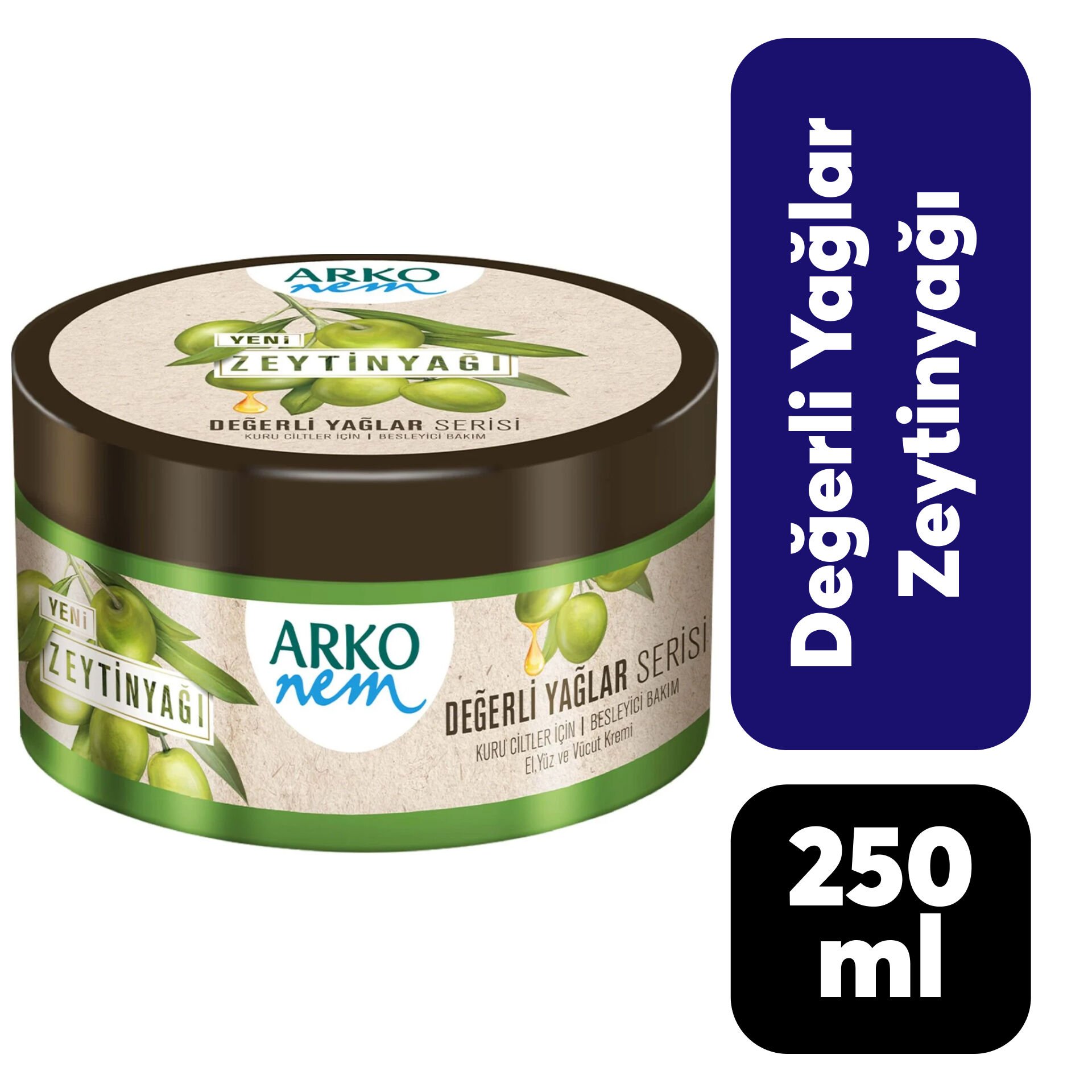 .Krem Arko Nem 250 ml Zeytinyağlı