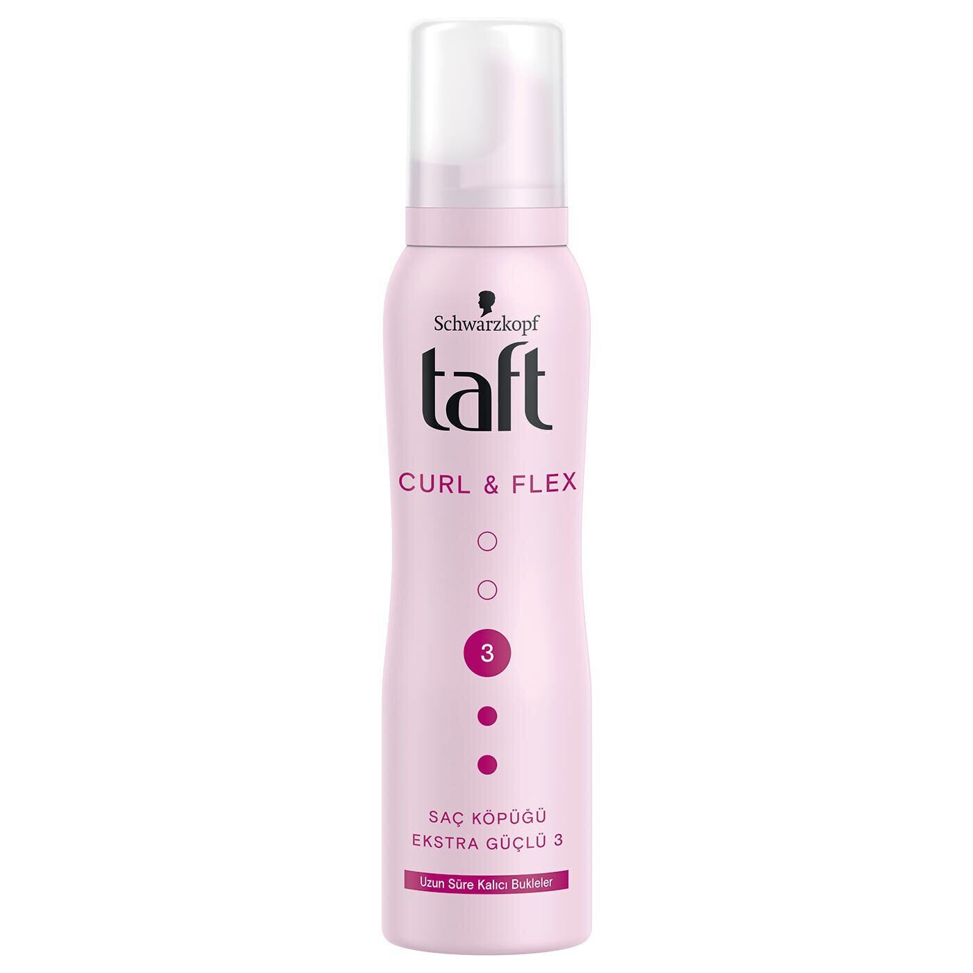 Saç Köpüğü Taft 150 ml Kalıcı Bukleler Curl & Flex