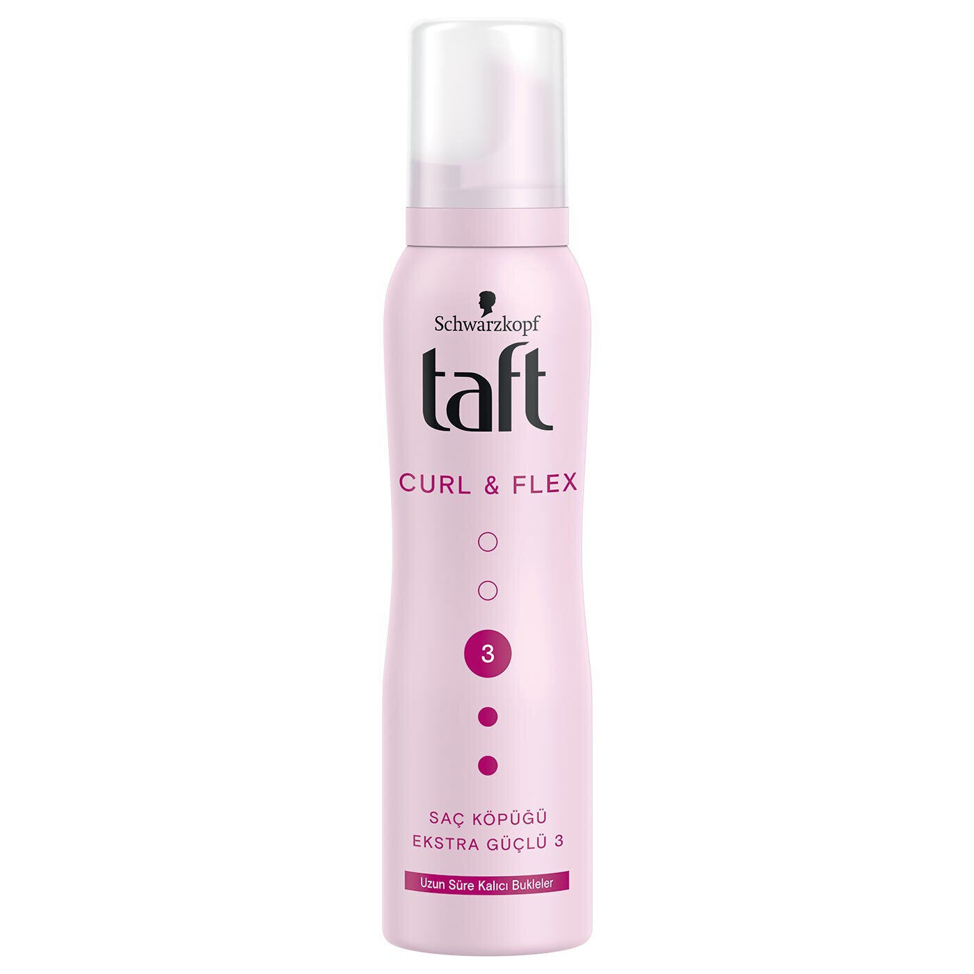 Saç Köpüğü Taft 150 ml Kalıcı Bukleler Curl & Flex