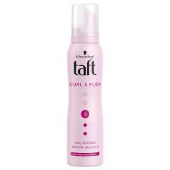 Saç Köpüğü Taft 150 ml Kalıcı Bukleler Curl & Flex